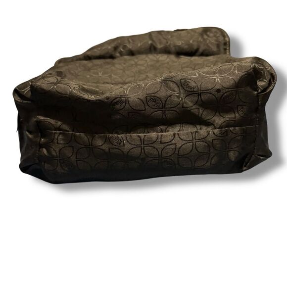 Fossil Ginger Top Handle Crossbody Purse Brown Leather Magnetic Snap Closure - Picture 11 of 15